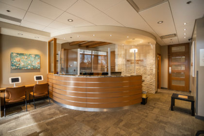 Reception Area | West Campus Dental | General Dentist | NW Calgary